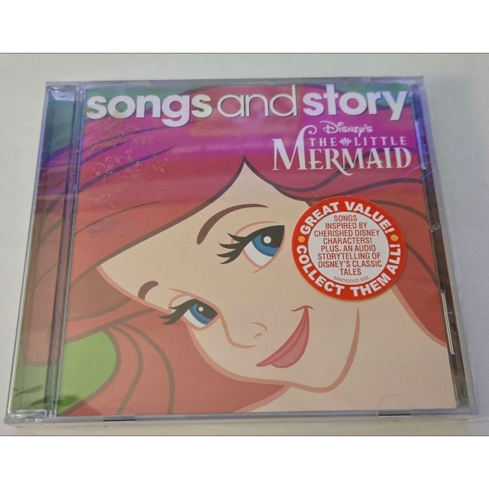 Disney Songs and Story The Little Mermaid CD Factory Sealed New